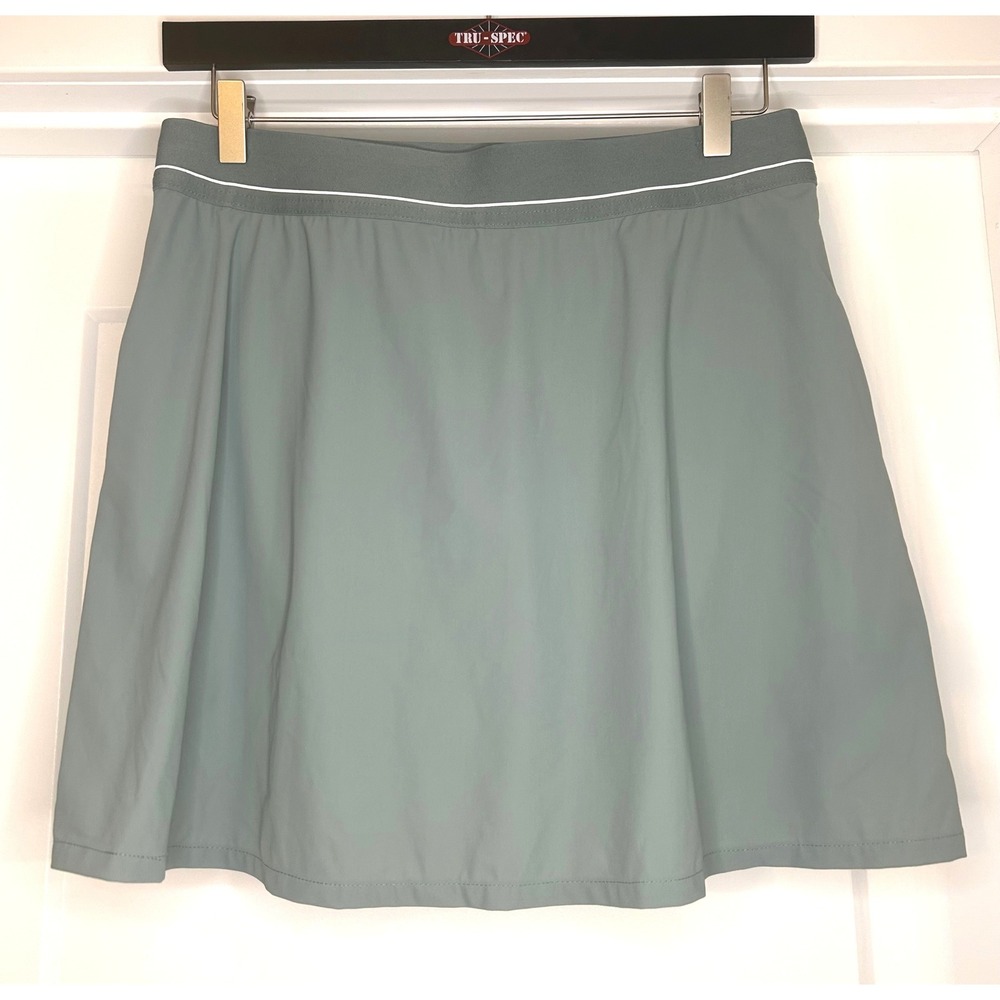 Soybu Womens Sage‎ Green Athletic Pull On Skort Active Pockets Medium Active